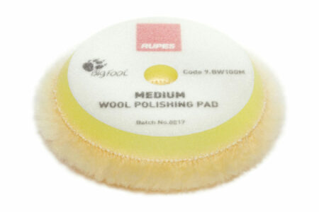 Rupes DA Fine Medium Wool Pad 80/100 mm Orbital Pasta Keçesi