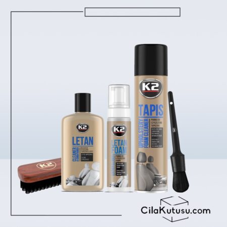 K2 Premium Koltuk Temizleme Fırçalı Set