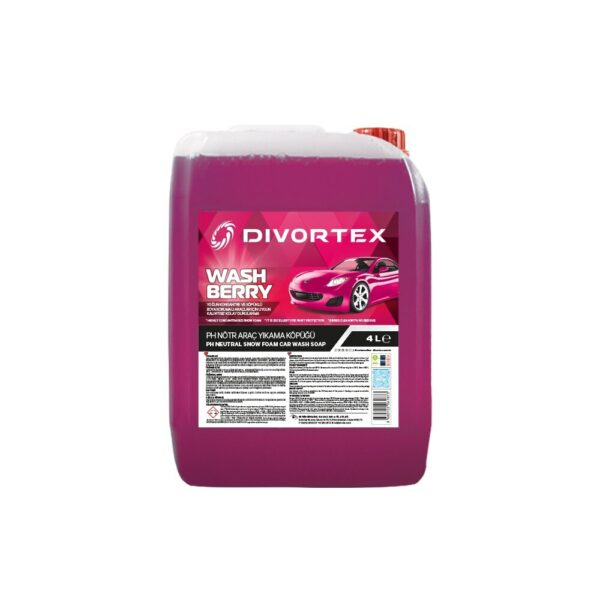 Divortex Wash Berry 4 Litre