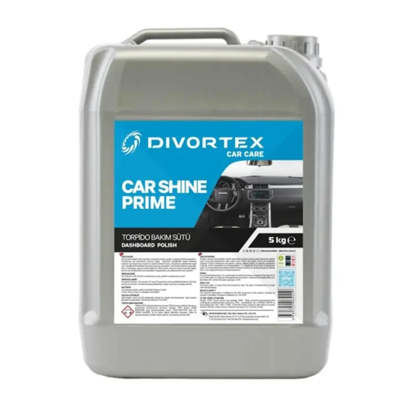 Divortex Car Shine Prime Torpido Bakım Sütü 5 kg.