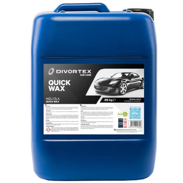 Divortex Quick Wax Hızlı Cila 25 kg.