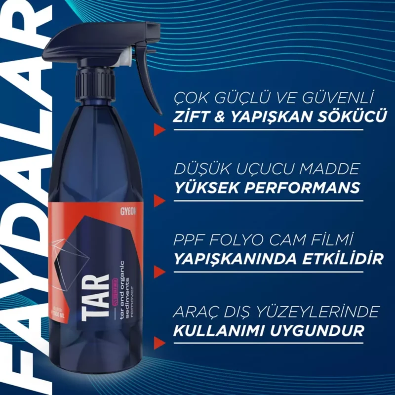 Gyeon Tar Redefined Zift Katran ve Reçine Temizleyici 1000 ml