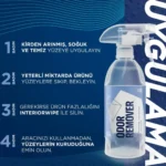 GYEON Q²M OdorRemover Kötü Koku Giderici Sprey- 500 ml -Çok Amaçlı Geniş Alan Kokusu
