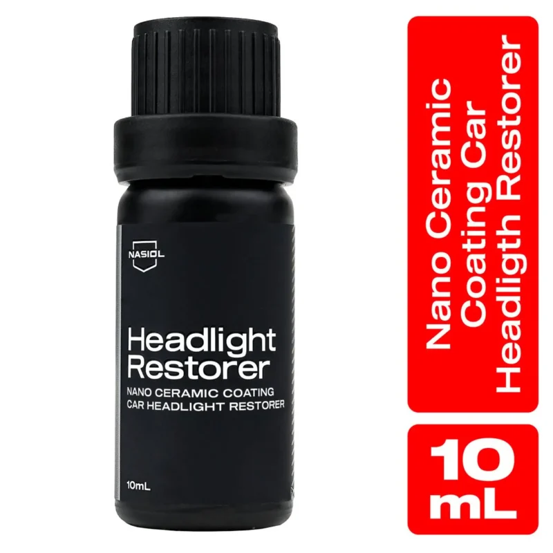 Nasiol Headlight Restorer Nano Seramik Far Yenileme ve Koruma Kiti-3 Yıl Dayanım-10ml