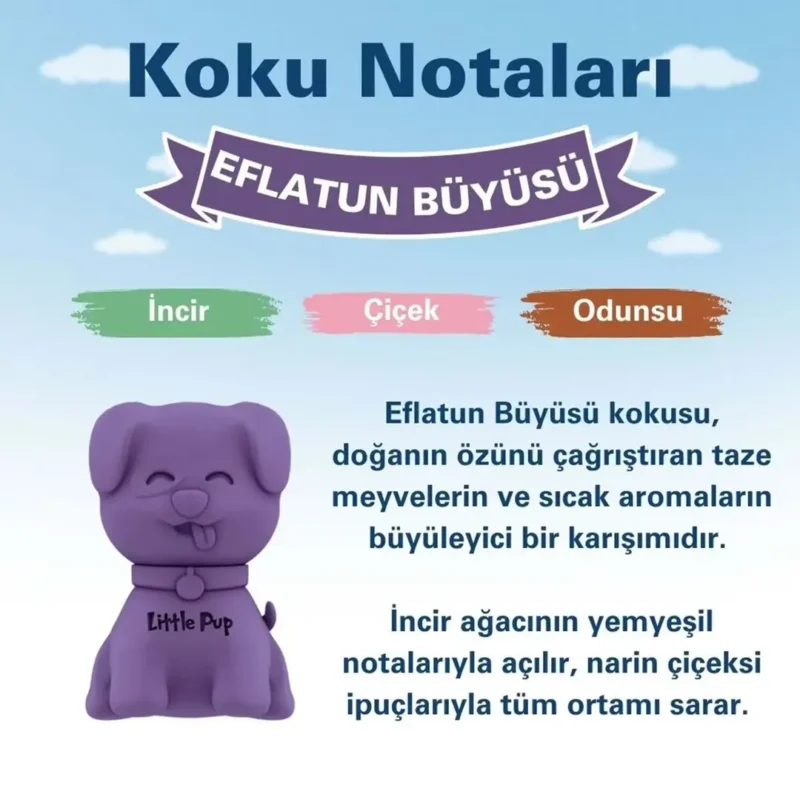 Little Joe Little Pup İncir Ağacı Araç Kokusu (Mauve Magic) -45 Gün -Oto Kokusu Kalıcı Klima Parfüm