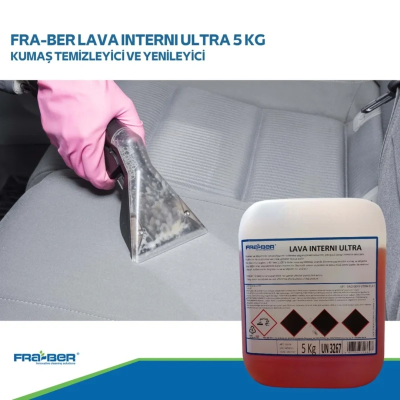 FRA-BER Lava Interni Ultra Yoğun Konsantre Detaylı Kumaş Temizleyici (1:100 Konsantre) - 5 kg - Görsel 3