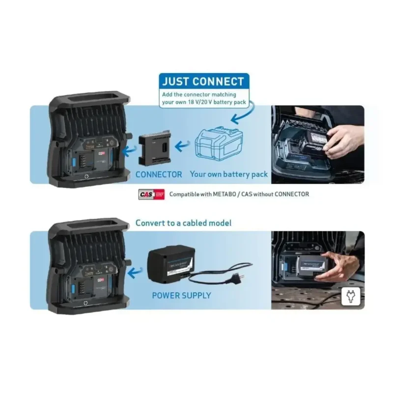 SCANGRIP MULTIMATCH 3 CONNECT Akülü LED Çalışma Feneri (3000 Lümen) - Görsel 5