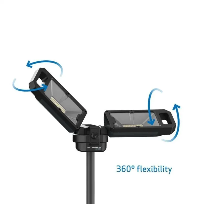 SCANGRIP TOWER 5 CONNECT Entegre Tripodlu Akülü Çalışma Projektörü (5000 Lümen) - Görsel 3