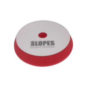 Slopes Rotary Ve Orbital Polisaj Makinesine Uyumlu Kırmızı Çizik Giderici İnce Pasta Süngeri
