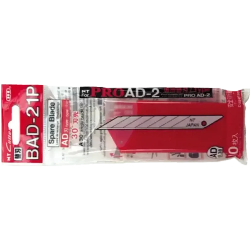 NT-Cutter BAD-21P 30 Derece 10lu Dar Maket Bıçağı Yedeği - Görsel 3