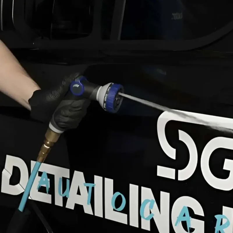 SGCB 10 Desenli Su Püskürtme Sulama Tabancası – Ayarlanabilir Tazyik 10 Kademeli Bahçe Hortum - Görsel 4