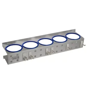 SGCB Çok İşlevli Pasta Cila ve Fırça Duvar Standı Paslanmaz Çelik (5 Gözlü Askılı) –Araç Tutucu