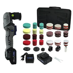 SGCB Kablosuz Şarjlı Rotary/Orbital Mini Nano Polisaj Makinesi Seti 12V – 65 Parça Fırçasız Motor