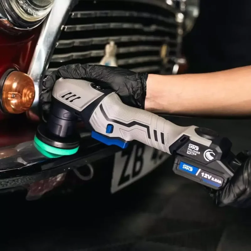 SGCB Kablosuz Şarjlı Rotary/Orbital Mini Nano Polisaj Makinesi Seti 12V – 65 Parça Fırçasız Motor - Görsel 3