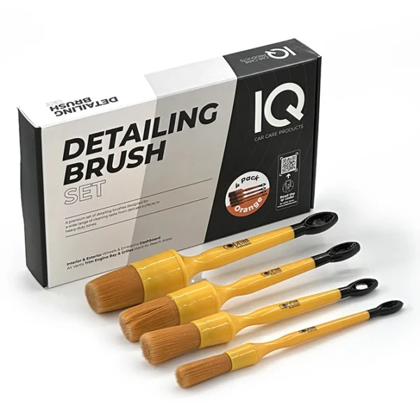 IQ DETAYLANDIRMA FIRÇASI ORANGE - 4LÜ SET