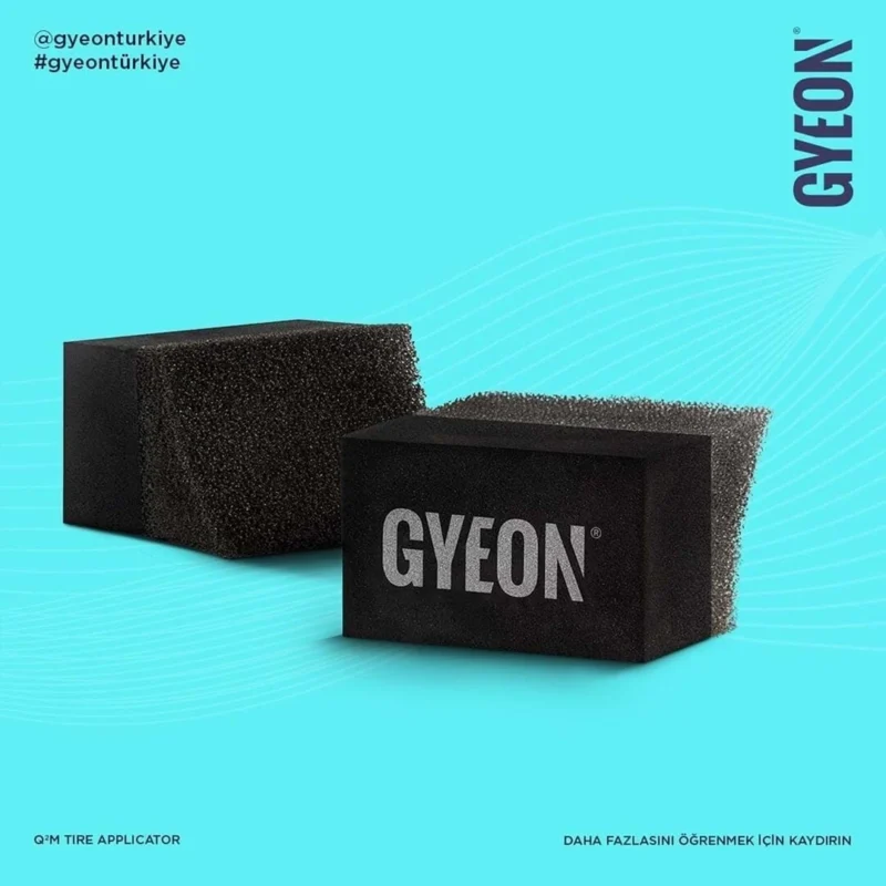 GYEON Q²M Tire Applicator Lastik Parlatıcı Sünger Büyük Boy - 2'li Paket - Görsel 2