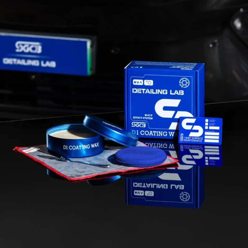 SGCB D1 Coating Wax Cila Seti - 200 gr | Araç Boya Koruma | Parlak Oto Krem Cila Hidrofobik Etki - Görsel 2