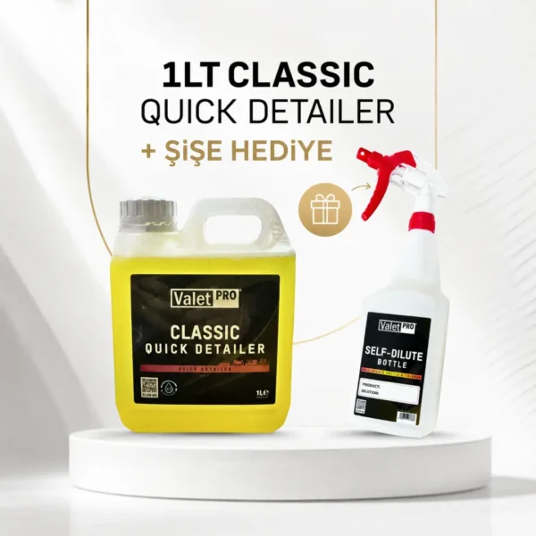 Valet Pro Classic Quick Detailer Yüzey Temizleyici Cila 1LT.