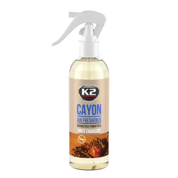 K2 Cayon Anti Tobacco Kötü Koku Giderici Sprey Araç Kokusu 250 ml