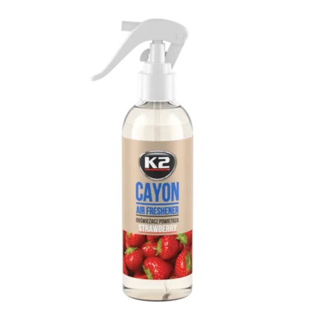 K2 Cayon Strawberry Taze Çilek Kokulu Araç Kokusu ve Oda Parfümü 250 ml