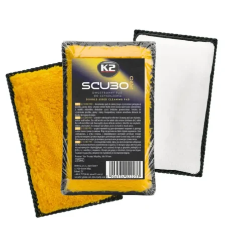 K2 Scubo Pro Çift Taraflı Araç İçi Temizlik Pedi (Scrub Pad) 13x8 cm
