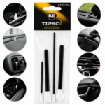 K2 Tipso Pro Köpüklü Mini Detay ve Temizlik Çubukları Seti (4 Parça)