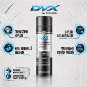 Divortex DVX Profesyonel Klima Köpük Temizleme Spreyi (400 ml)