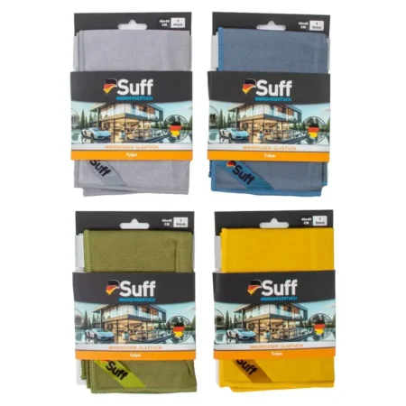 Suff Tulpe Mikrofiber Oto Cam Bezi 40x40 cm – Leke ve İz Bırakmaz