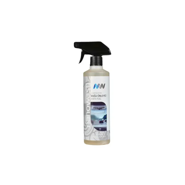 Nanowash Buğu Önleyici Sprey 500 ML – Araç Camı ve Kask Vizörü İçin Net Görüş Sağlayan Buğu Önleyici (Anti-Fog)