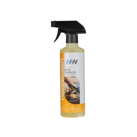 Nanowash Detay Temizleyici 500 ml - Genel İç Temizlik, Koltuk, Kumaş ve Plastik Aksam Leke Sökücü (Konsantre / Kostiksiz)