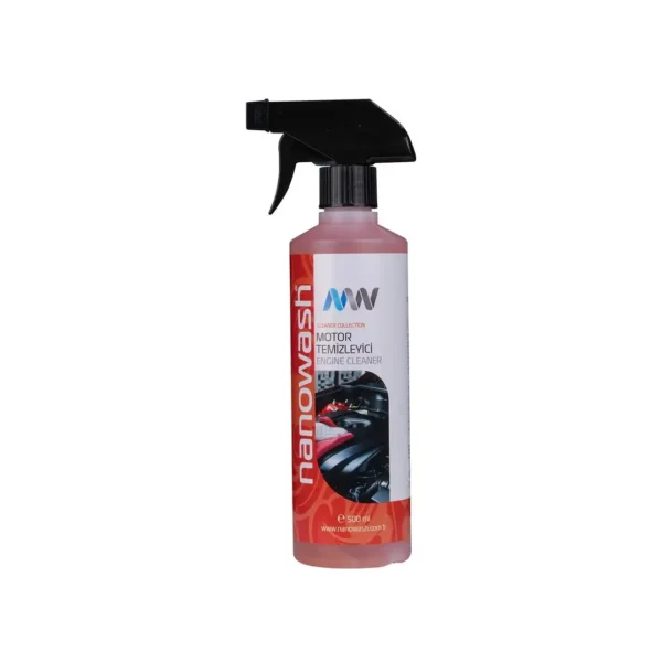 Nanowash Motor Temizleyici 500 ml - Ağır Yağ, Çamur, Katran ve Zift Sökücü Motor Temizleme Spreyi