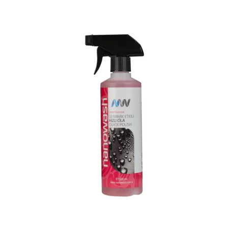 Nanowash Seramik Etkili Hızlı Cila 500 ml | Su İtici Koruma & Showroom Parlaklığı