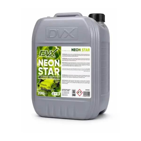 Divortex DVX Neon Star Neon Köpüklü Aktif Şampuan (20 kg)