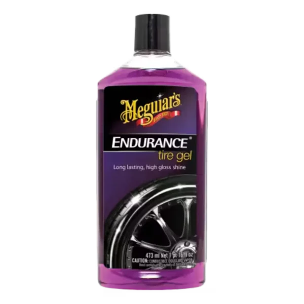 Meguiar's Endurance High Gloss - Uzun Ömürlü Islak Görünüm Lastik Parlatıcı ve Koruyucu Jel (473 ml)