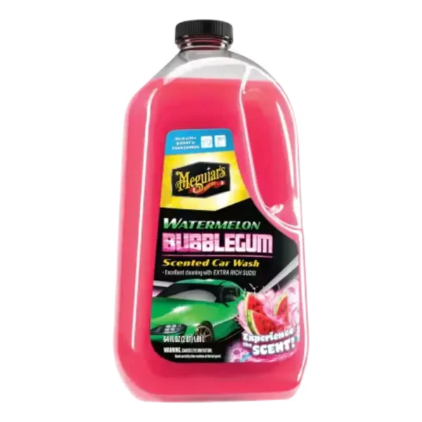 Meguiar's Watermelon Bubblegum - Karpuz & Sakız Kokulu Oto Yıkama Şampuanı (1.89 Lt)