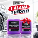 Valet Pro Concentrated Car Wash 1lt. Seramik Korumalar için PH Dengeli Konsantre Şampuan
